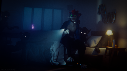 <missing picture: thread of light>